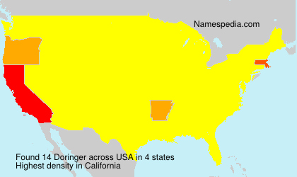 Surname Doringer in USA Surname Doringer in USA