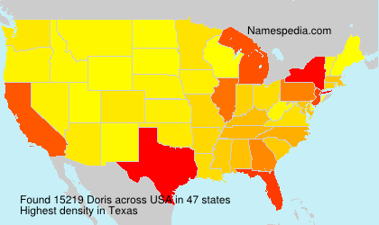 Surname Doris in USA Surname Doris in USA