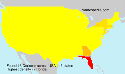 Surname Doriscar in USA Surname Doriscar in USA