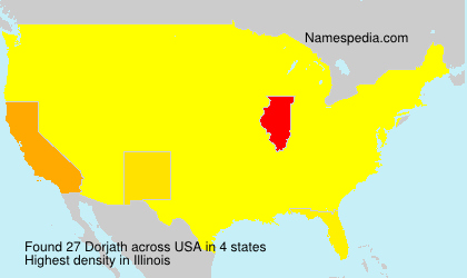 Surname Dorjath in USA Surname Dorjath in USA
