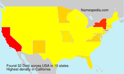 Surname Dorji in USA Surname Dorji in USA