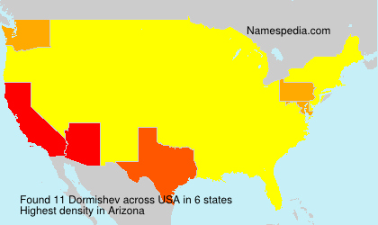 Surname Dormishev in USA Surname Dormishev in USA