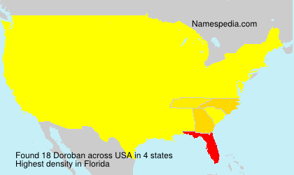 Surname Doroban in USA Surname Doroban in USA