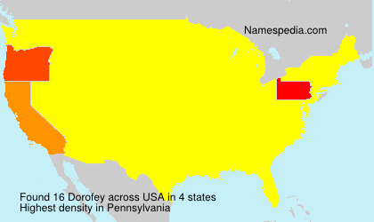 Surname Dorofey in USA Surname Dorofey in USA