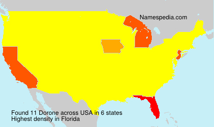 Surname Dorone in USA Surname Dorone in USA