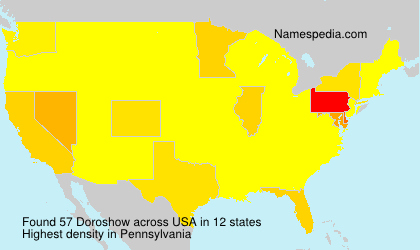 Surname Doroshow in USA Surname Doroshow in USA