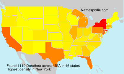 Surname Dorothea in USA Surname Dorothea in USA
