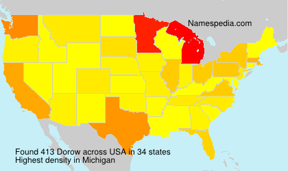 Surname Dorow in USA Surname Dorow in USA