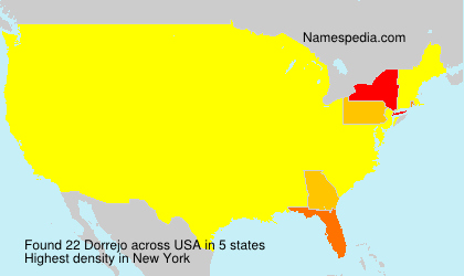 Surname Dorrejo in USA Surname Dorrejo in USA