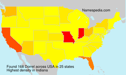 Surname Dorrel in USA Surname Dorrel in USA