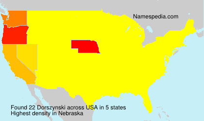 Surname Dorszynski in USA Surname Dorszynski in USA