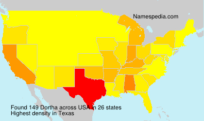 Surname Dortha in USA Surname Dortha in USA