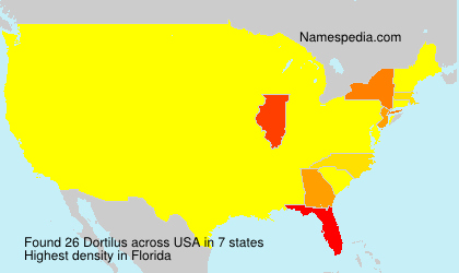 Surname Dortilus in USA Surname Dortilus in USA