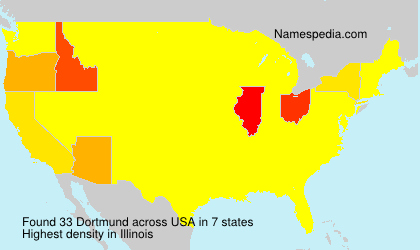 Surname Dortmund in USA Surname Dortmund in USA