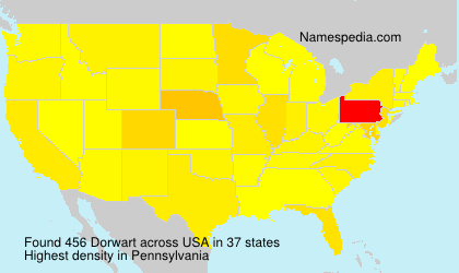 Surname Dorwart in USA