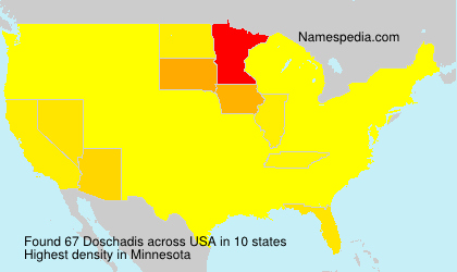 Surname Doschadis in USA Surname Doschadis in USA