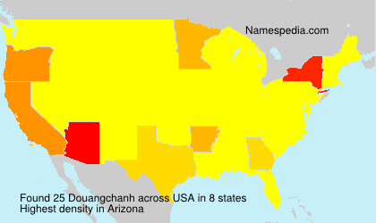 Surname Douangchanh in USA Surname Douangchanh in USA