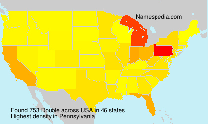 Surname Double in USA Surname Double in USA