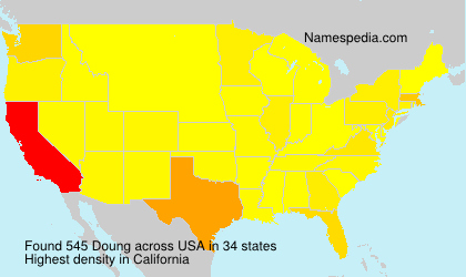 Surname Doung in USA Surname Doung in USA