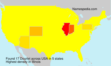 Surname Dourlet in USA Surname Dourlet in USA