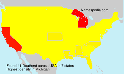 Surname Doutherd in USA Surname Doutherd in USA