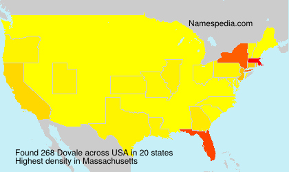 Surname Dovale in USA Surname Dovale in USA