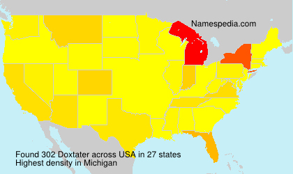 Surname Doxtater in USA Surname Doxtater in USA
