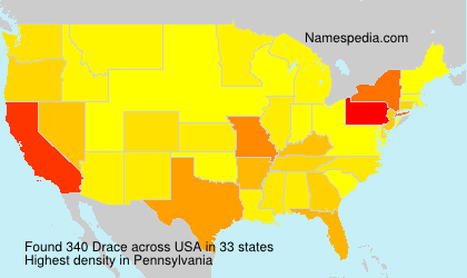 Surname Drace in USA Surname Drace in USA
