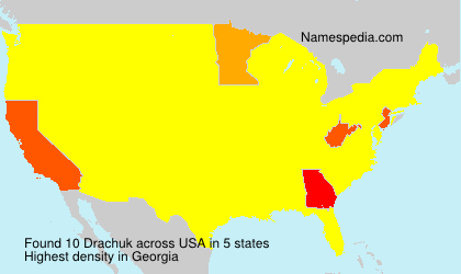 Surname Drachuk in USA Surname Drachuk in USA