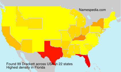 Surname Drackett in USA Surname Drackett in USA