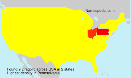 Surname Dragolic in USA Surname Dragolic in USA