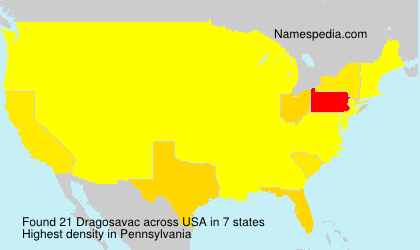 Surname Dragosavac in USA Surname Dragosavac in USA