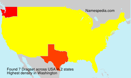 Surname Dragset in USA Surname Dragset in USA