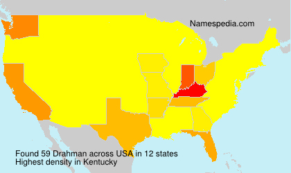Surname Drahman in USA Surname Drahman in USA