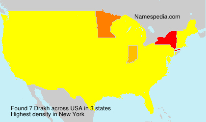 Surname Drakh in USA Surname Drakh in USA