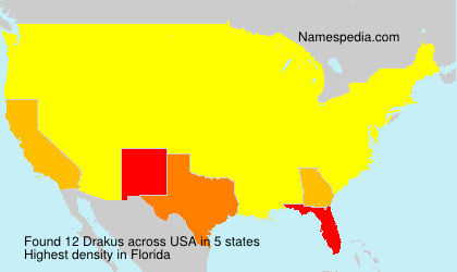 Surname Drakus in USA Surname Drakus in USA