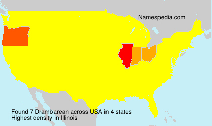 Surname Drambarean in USA Surname Drambarean in USA