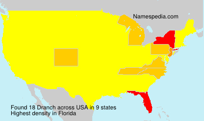 Surname Dranch in USA Surname Dranch in USA