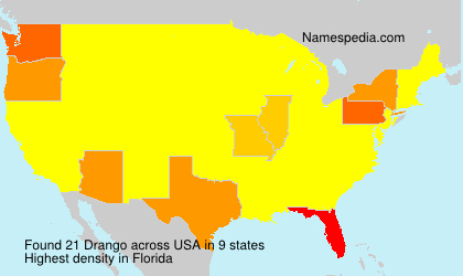 Surname Drango in USA Surname Drango in USA