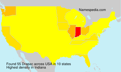Surname Drapac in USA Surname Drapac in USA