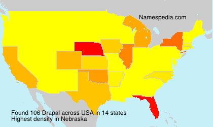 Surname Drapal in USA Surname Drapal in USA