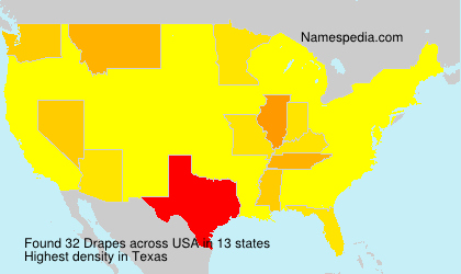 Surname Drapes in USA Surname Drapes in USA