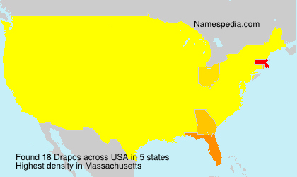 Surname Drapos in USA Surname Drapos in USA