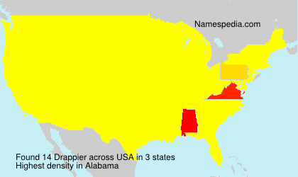 Surname Drappier in USA Surname Drappier in USA