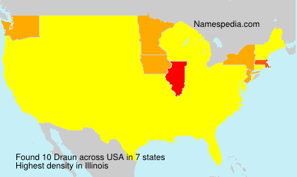 Surname Draun in USA Surname Draun in USA