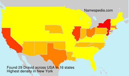 Surname Dravid in USA Surname Dravid in USA