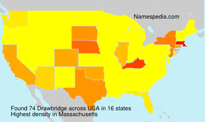 Surname Drawbridge in USA Surname Drawbridge in USA