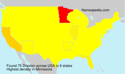 Surname Draxten in USA Surname Draxten in USA