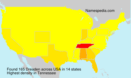 Surname Dreaden in USA Surname Dreaden in USA