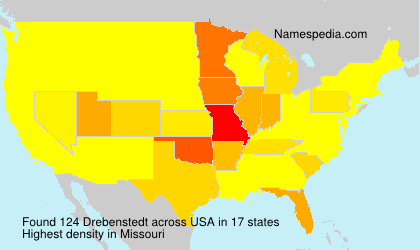 Surname Drebenstedt in USA Surname Drebenstedt in USA
